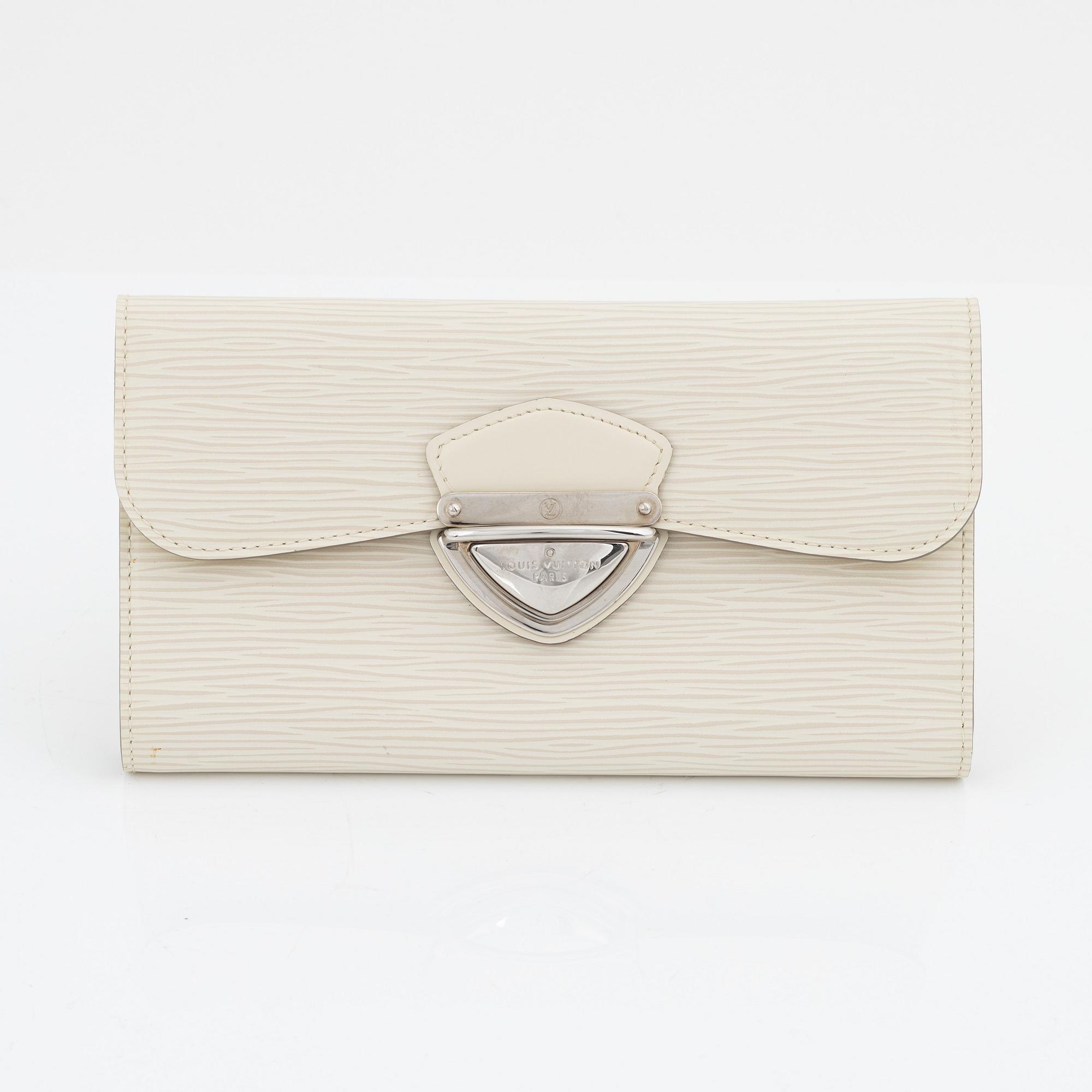 Louis Vuitton, a cream epi long wallet, 2007.