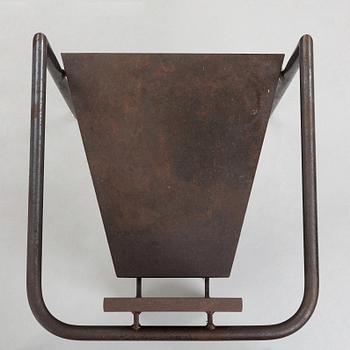 Jonas Bohlin, A Jonas Bohlin 'Iron Concrete' armchair, by Källemo, Sweden 1987.