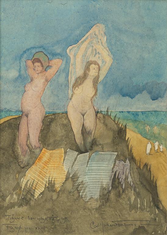 Carl Johan Forsberg, "vänne sommarfåglar".