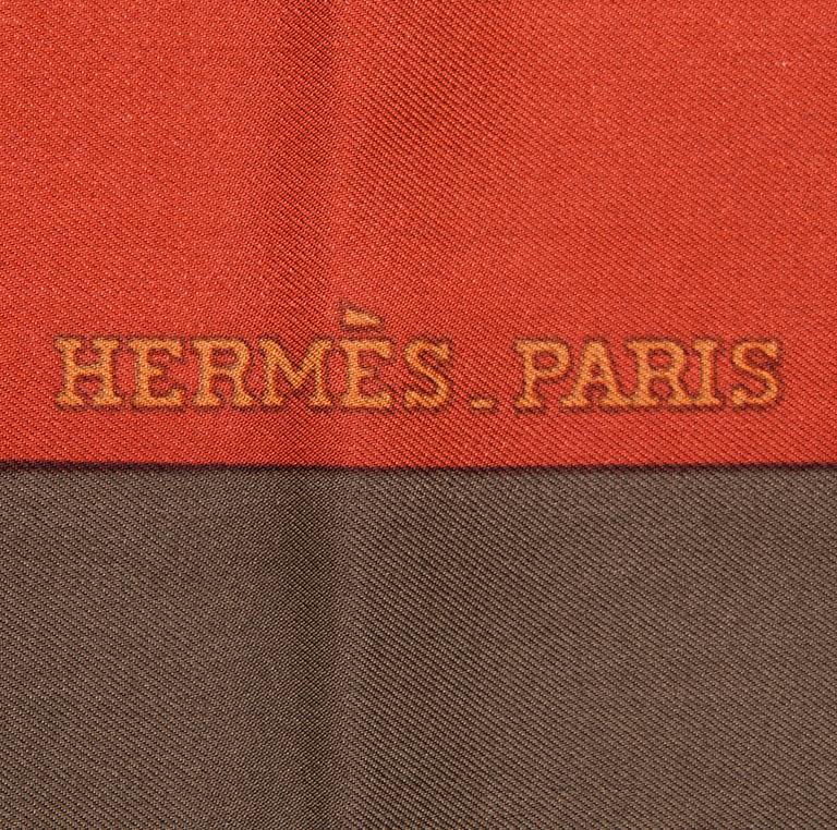 SCARF, "Gibiers", Hermès.