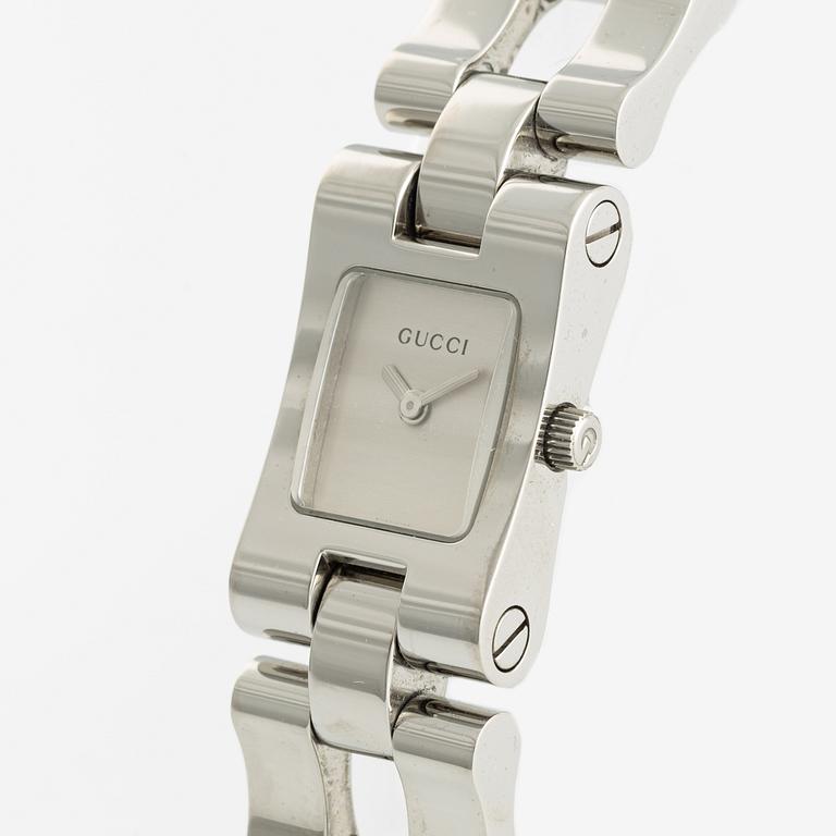 Gucci, armbandsur, 17 x 18,5 (28,5) mm.