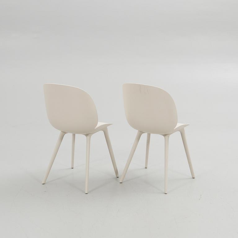 GamFratesi, chairs, 5 pcs, "Beetle", Gubi, Denmark.