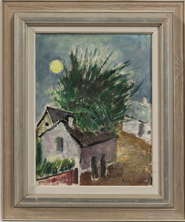 Agda Holst, "Månsken, Vitemölla", 1962.