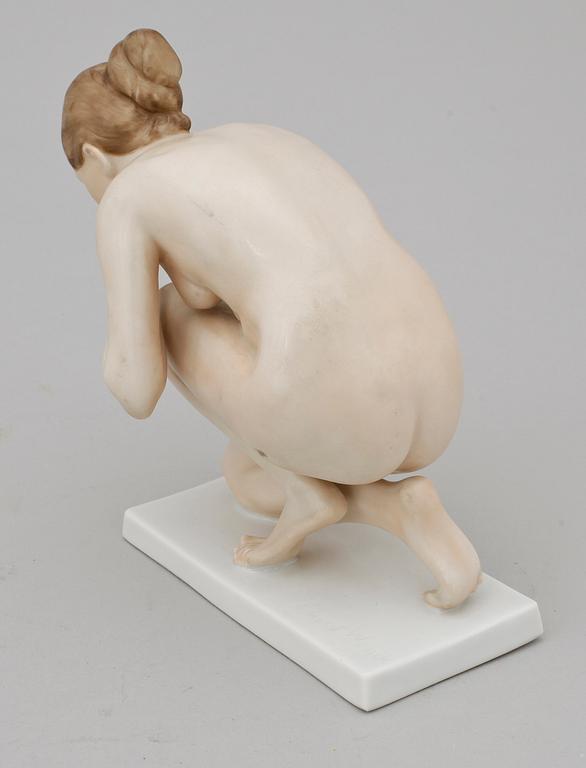 FIGURIN, porslin, Ernst Wenck, Rosenthal. 1900-tal.