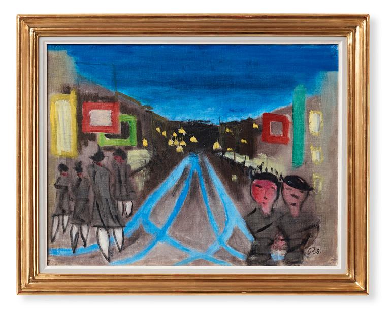 Ragnar Sandberg, "På Promenad".