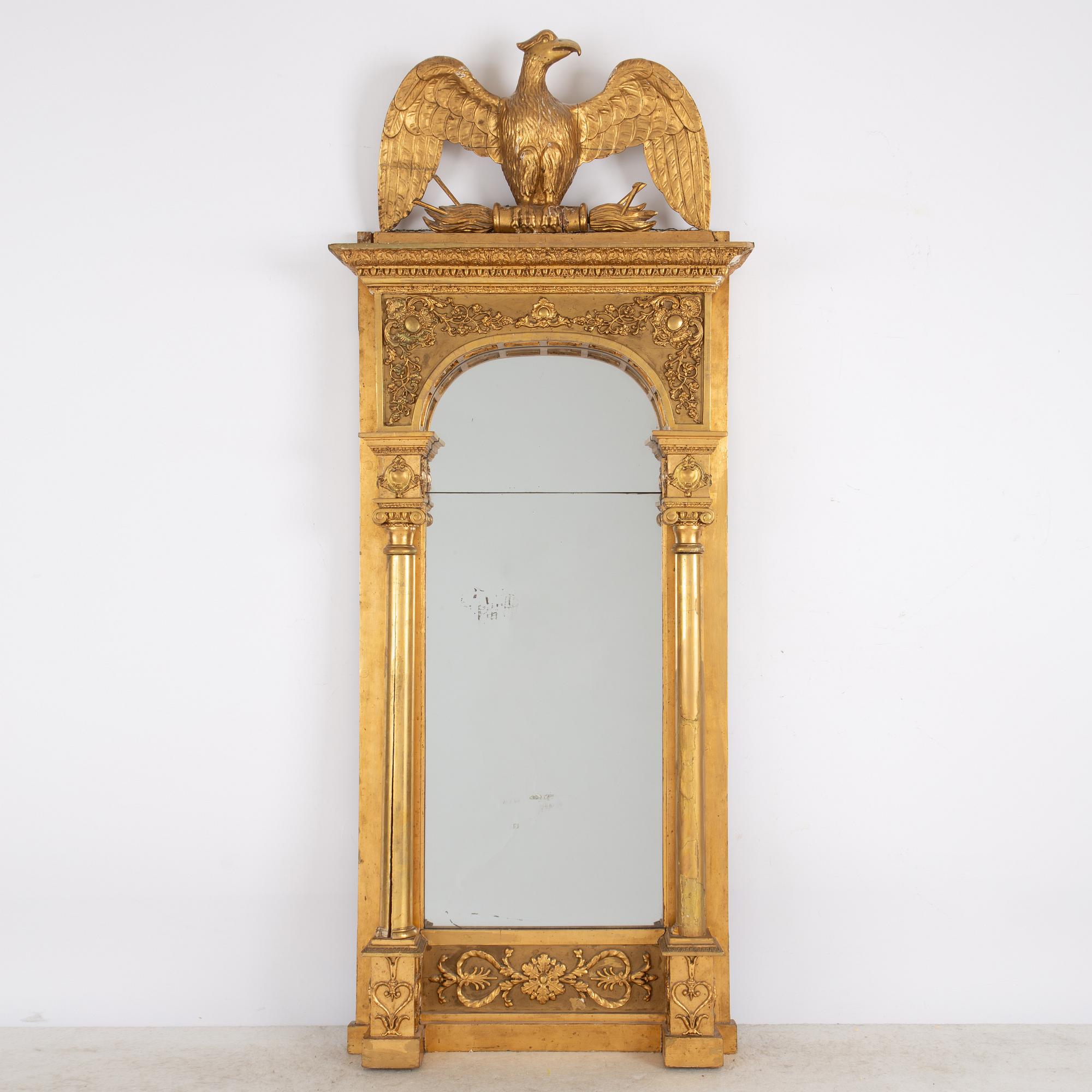 Mirror, Empire, first half of the 19th century.