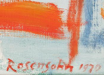 LENNART ROSENSOHN, olja på duk, signerad och daterad 1970.