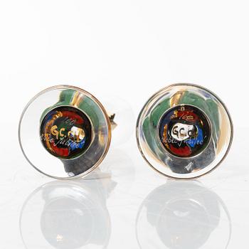 Gunnar Cyrén, snapsglas, 2 st, sk djävulsglas, ur Nobel-servisen, Orrefors.