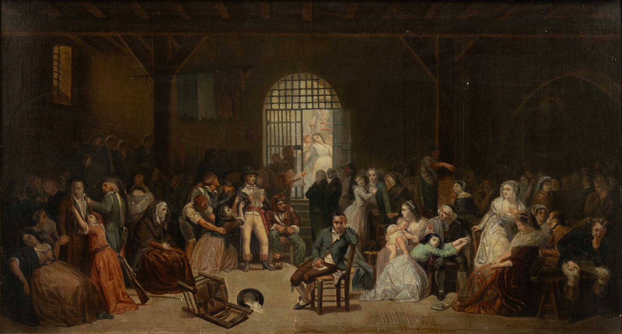 Charles-Louis Müller, Appel des dernières victimes de la Terreur à la prison Saint-Lazare à Paris les 7-9 Thermidor an I.