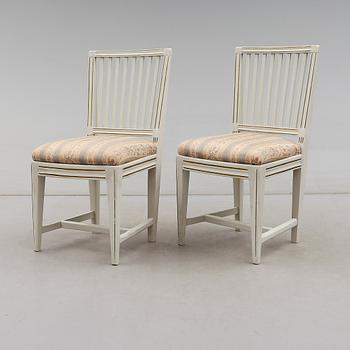STOLAR, 1 par, sengustavianska, omkring år 1800.