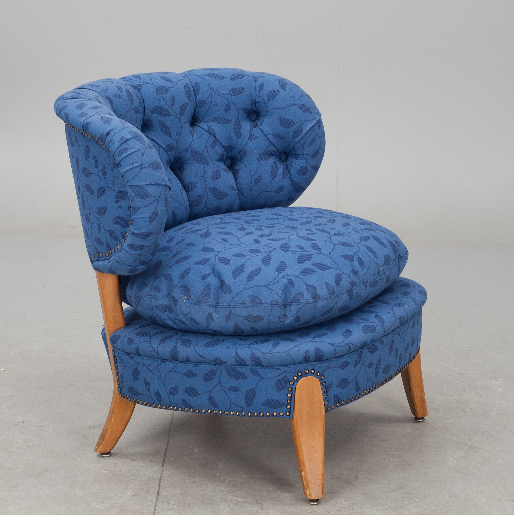 FÅTÖLJ, Otto Schultz, JIO Möbler, 1940/50-tal.