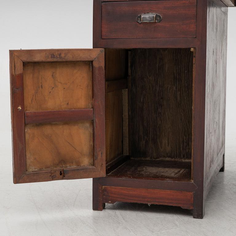 A Chinese hardwood desk, 20th century.