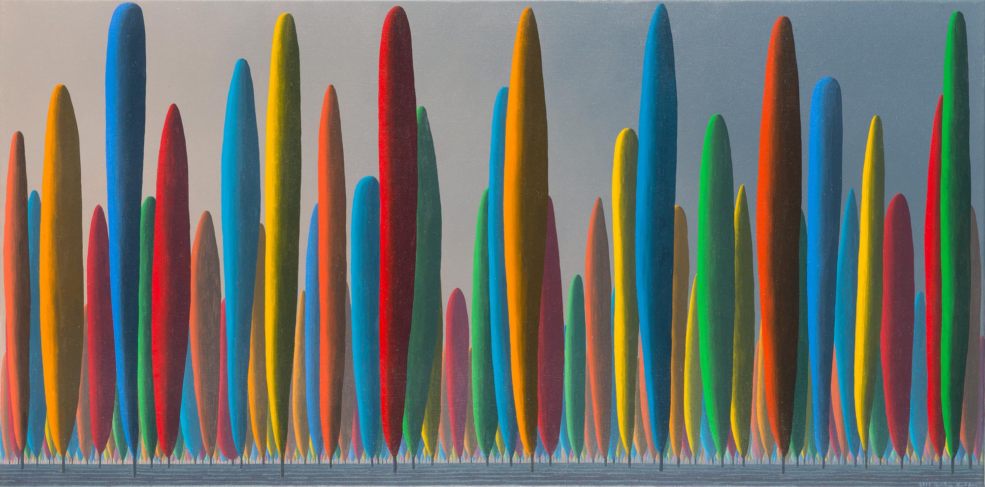 Kristian Krokfors, oil on canvas, signed and dated 2013.