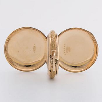 Hamilton watch company pocket watch 14 ct.