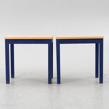 Nirvan Richter, A pair of side tables, Norrgavel.