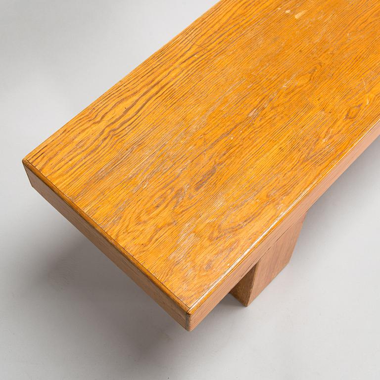 A 1960s bench.