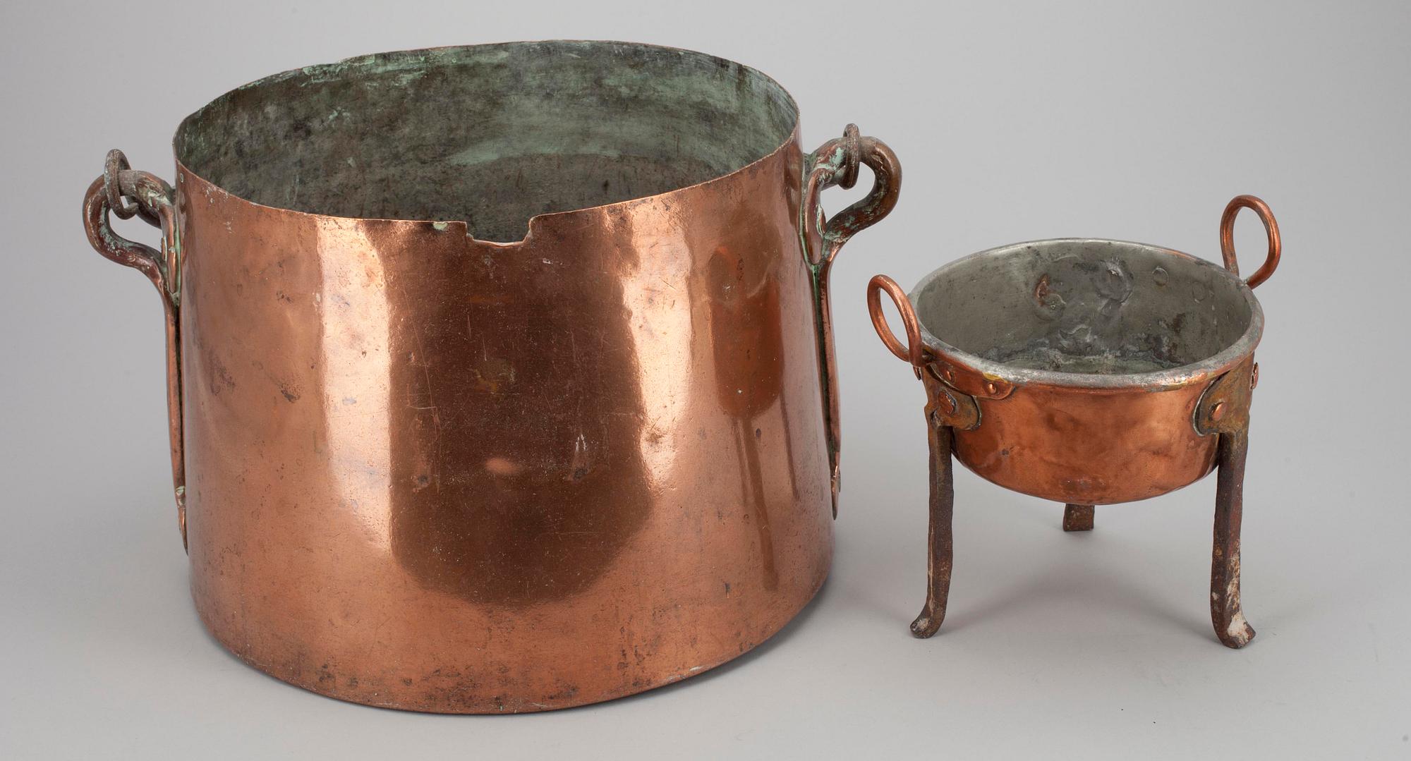 KOPPARKÄRL, 2 st. 1800-tal.