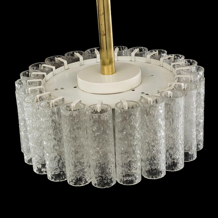 A ceiling lamp by Doria Lichtenwerken, Austria, mid 20th century.