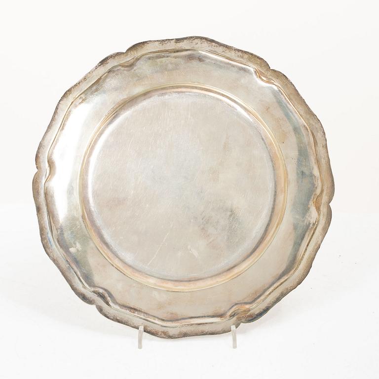 Guldsmedsaktiebolaget (GAB), Dish, silver, Stockholm 1919.