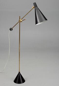 GOLVLAMPA, modell K 10-11, design Tapio Wirkkala, märkt Idman, 1900-talets mitt.