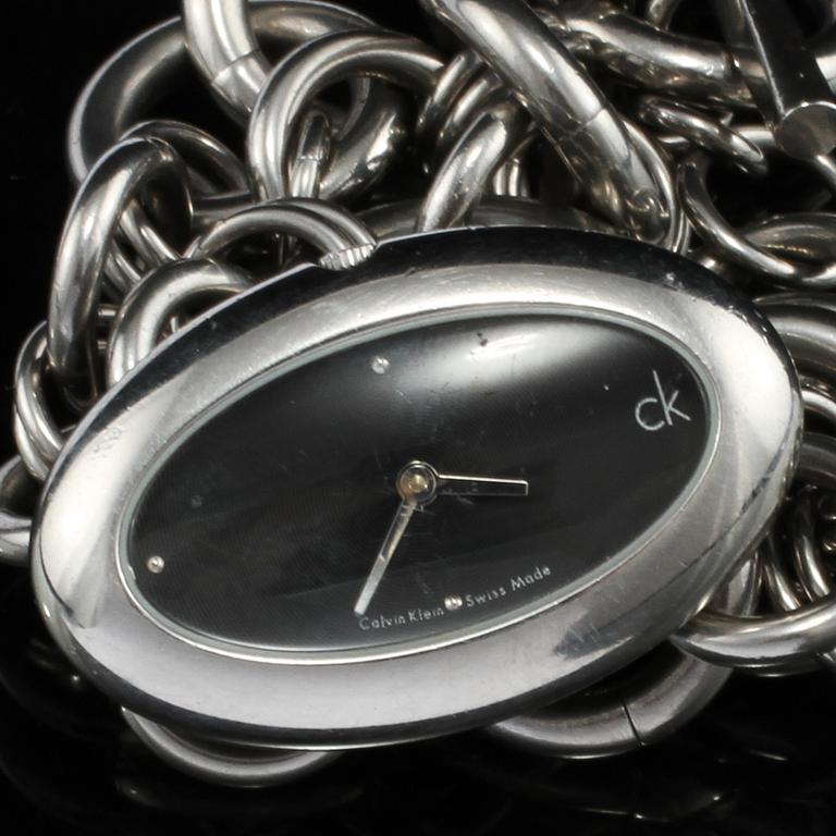 DAMARMBANDSUR, stål, Calvin Klein, 1900/2000-tal.
