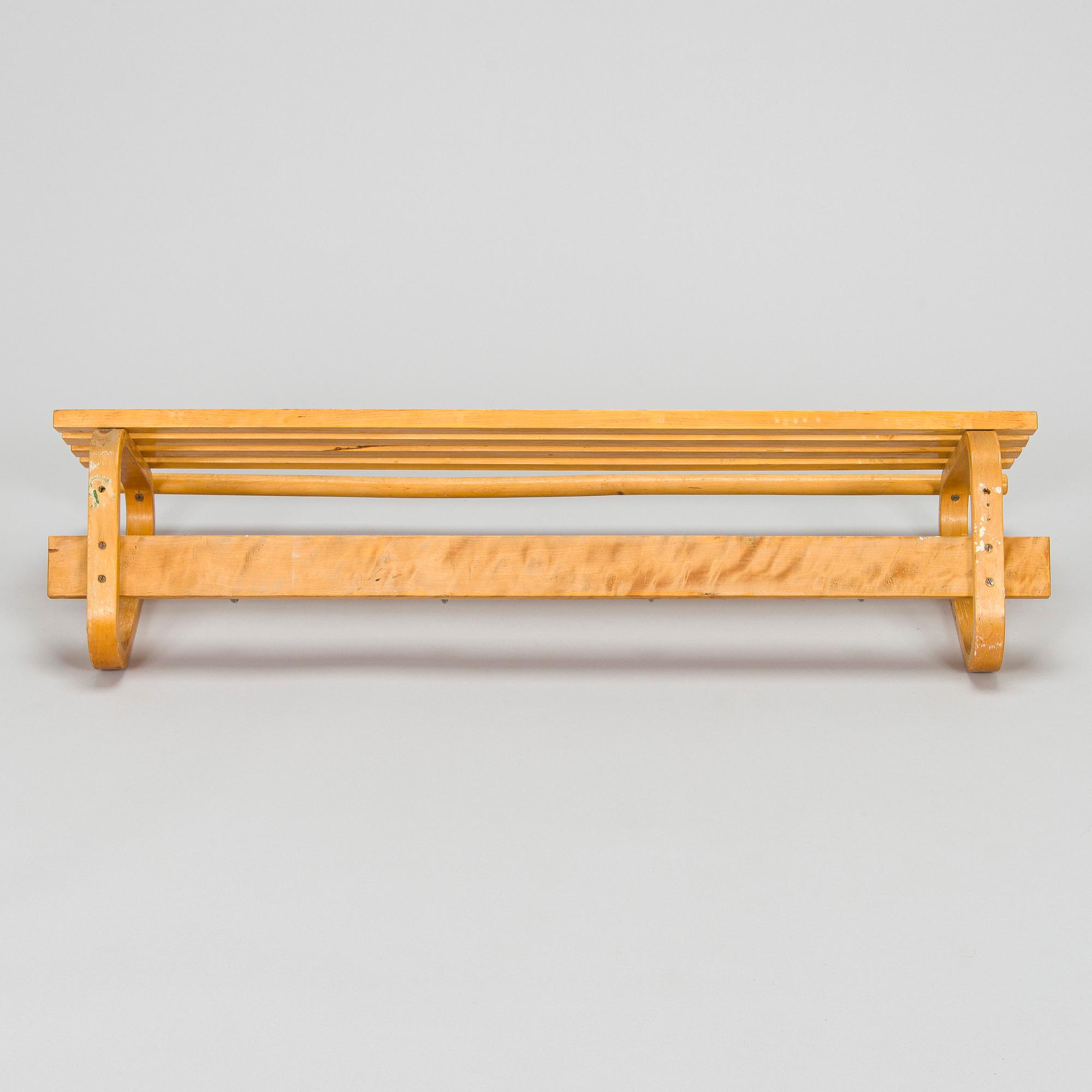 Alvar Aalto, a 1950s coat rack for O.Y. Huonekalu- ja Rakennustyötehdas A.B Finland.
