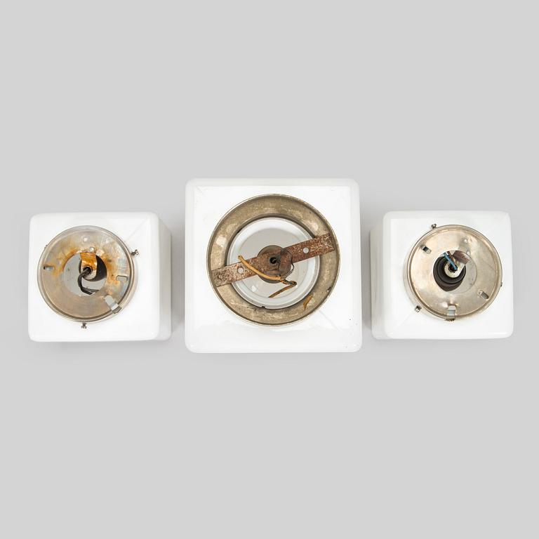 Paavo Tynell, three 1930s ceilig lights 2008 and 2009 for Taito.