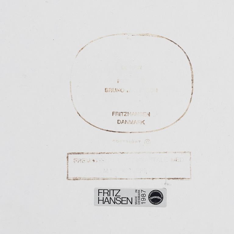 Bruno Mathsson, & Piet Hein, dining table, "Superellipse", Fritz Hansen, Denmark, 1987,