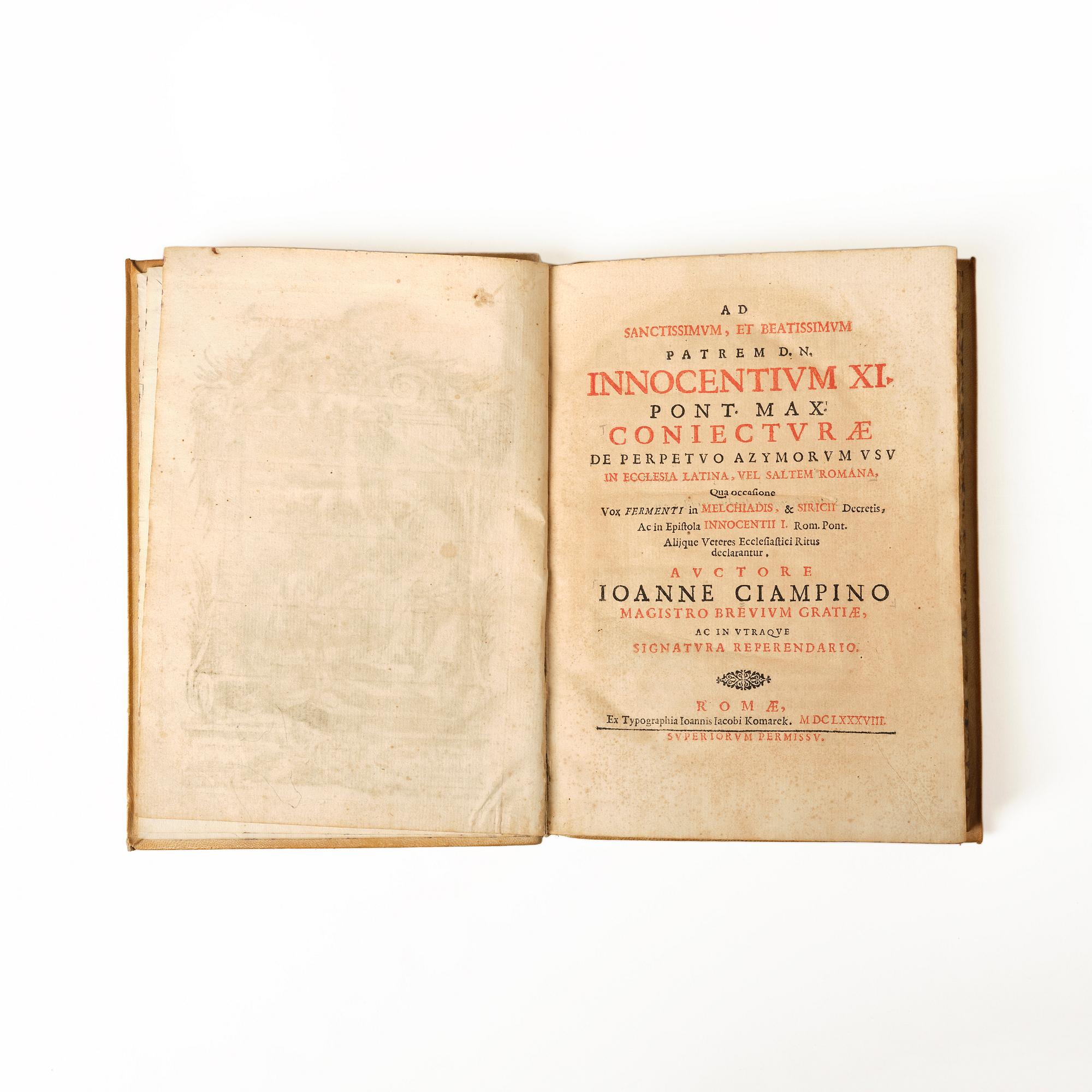 Pope Innocentius XI Odescalchi.