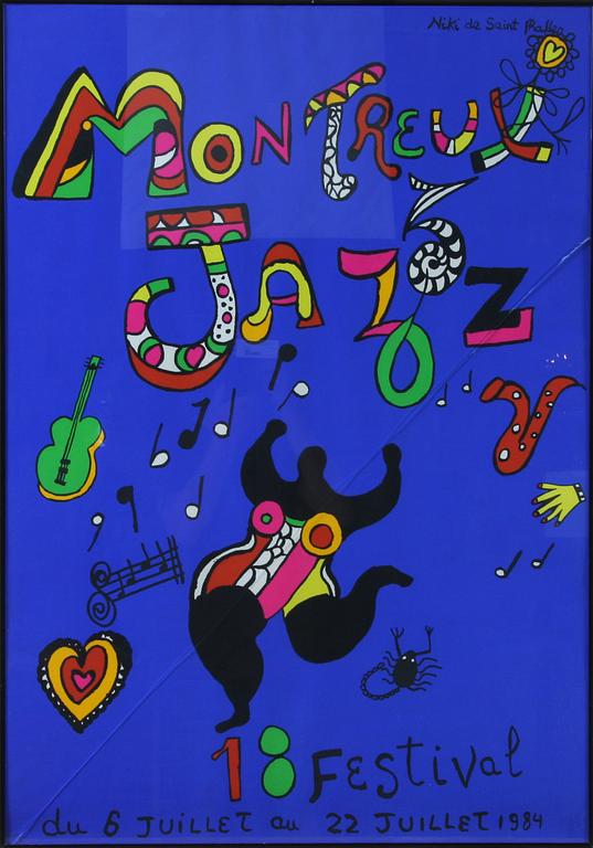 NIKI DE SAINT PHALLE, litografi.