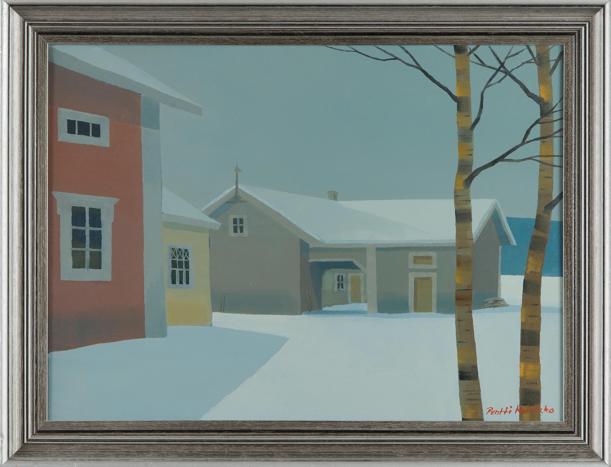 Pentti Koivikko, "Hiljentynyt piha".