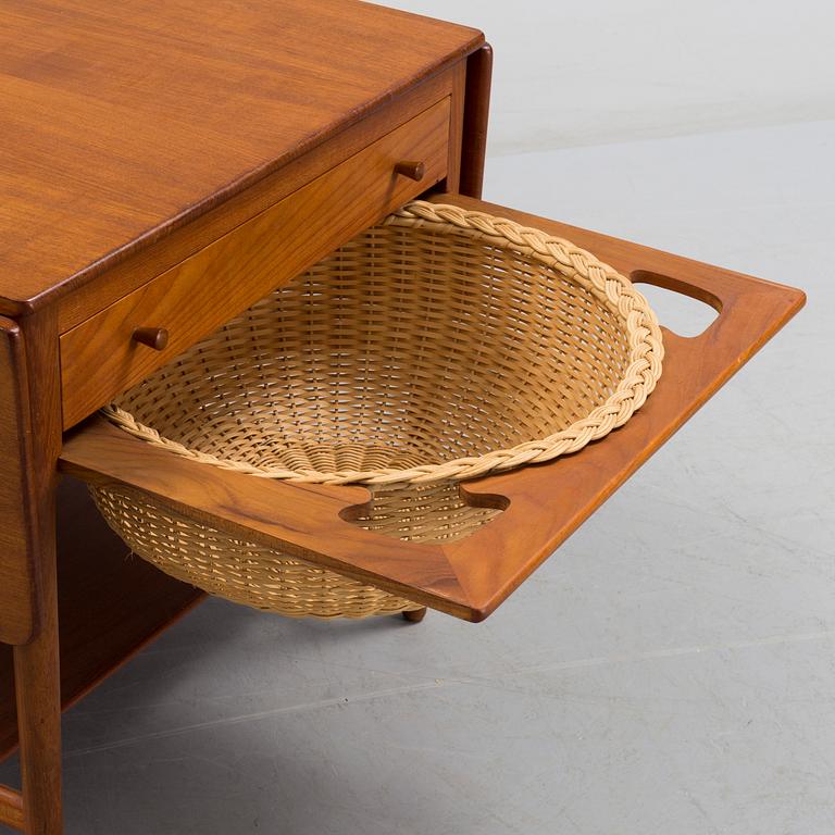 HANS J. WEGNER, "AT-33", sewing table. For Andreas Tuck, Denmark, second half of the 20th century.