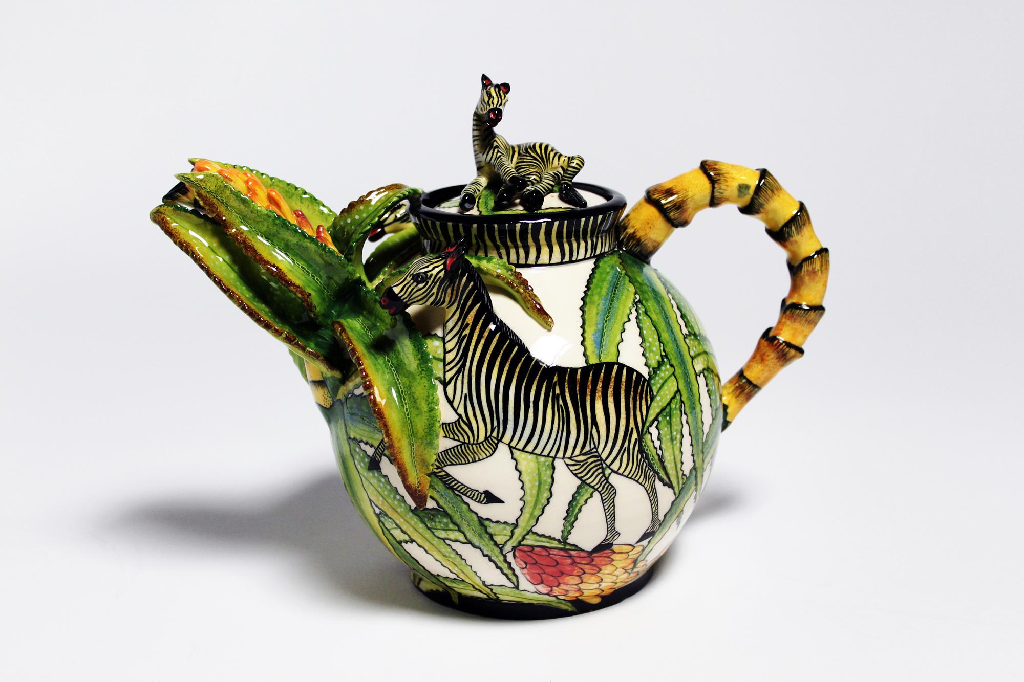 Zebra Teapot.