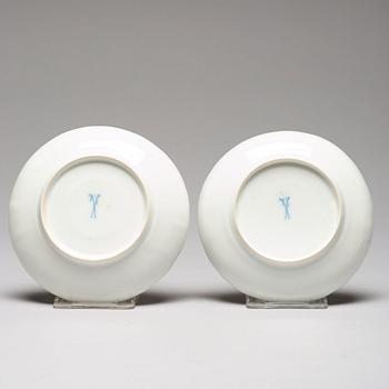 A Meissen Tete a Tete service, 19th Century. (6 pieces).