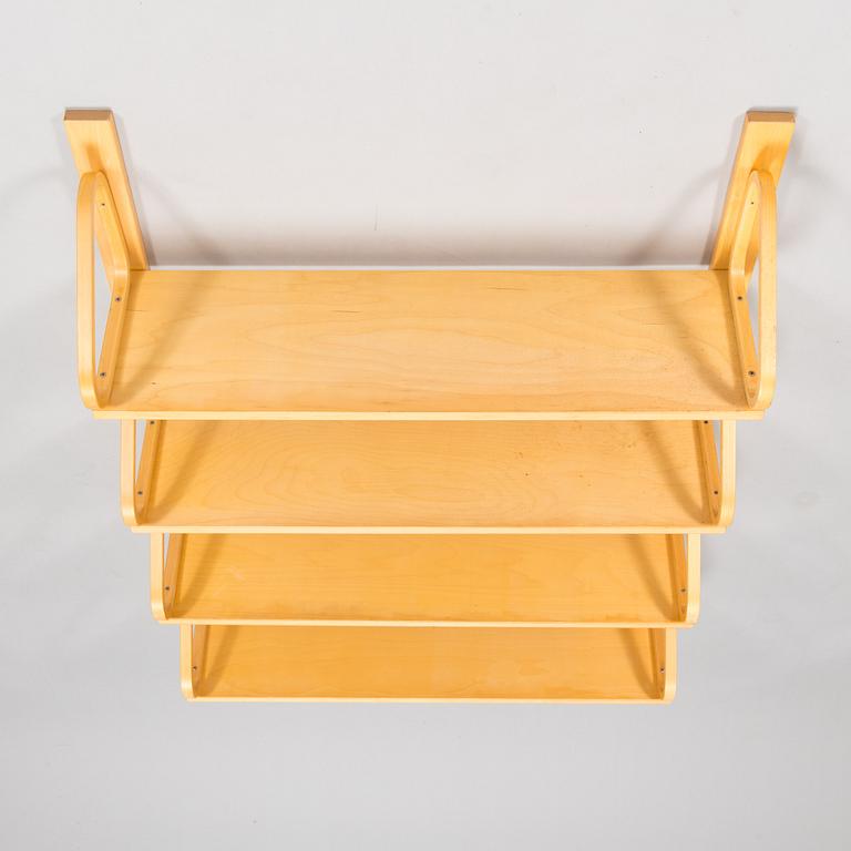 Alvar Aalto, vägghylla, 112B-4 Artek 1900-talets slut.