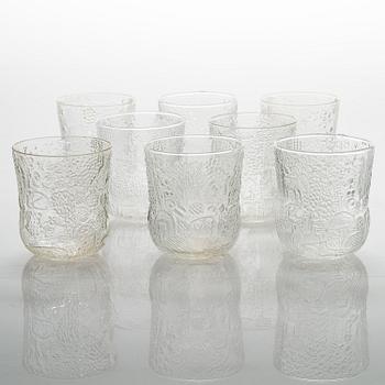 Oiva Toikka, 29 lasiston osia, "Fauna", Nuutajärvi Notsjö.