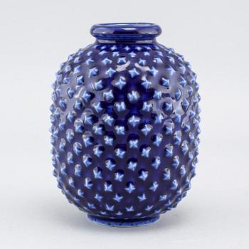 A 1950s stoneware vase, designed by Gunnar Nylund for Rörstrand.