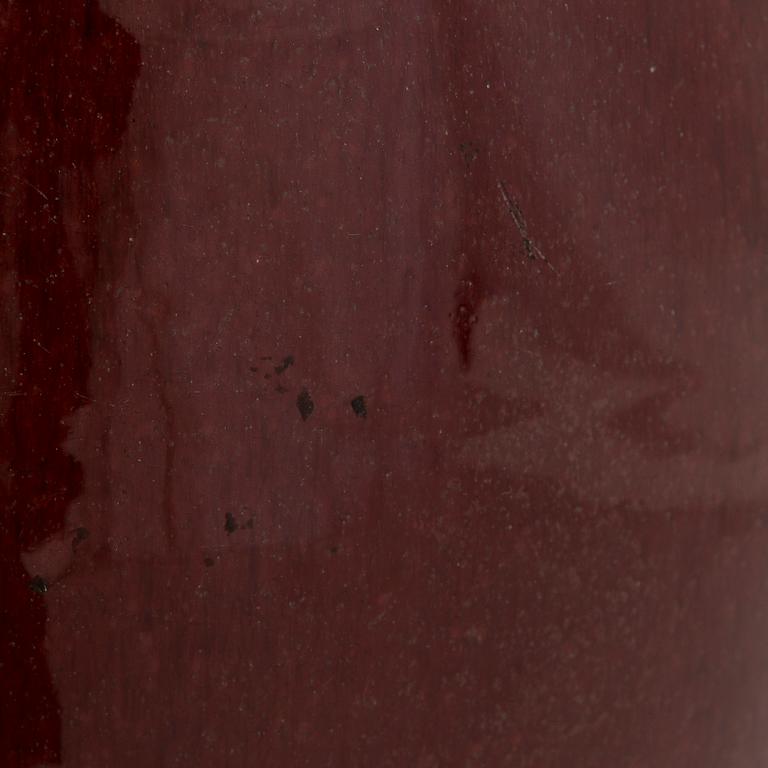 Urna med lock, keramik, Kina, Qingdynastin, 1900-tal.