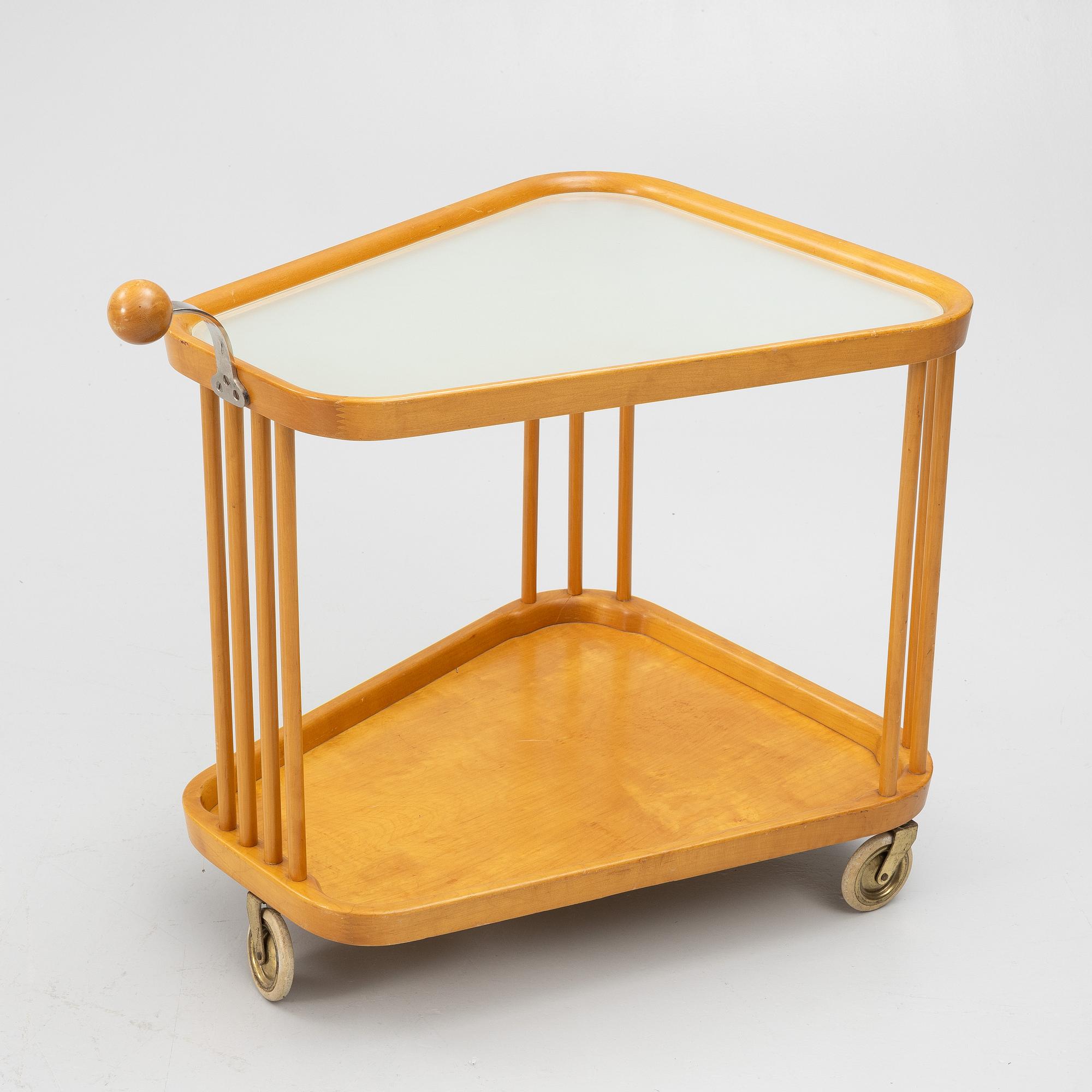 Serveringsvagn, 1900-talets mitt.