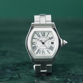 CARTIER, Roadster, armbandsur, 41 x 36,5 (45,5) mm,