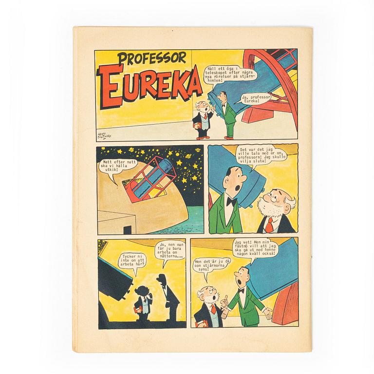 Comic book, “Stålpojken”, No 1.
