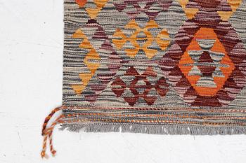 Gallery rug, Kelim, modern, approx. 300 x 81 cm.