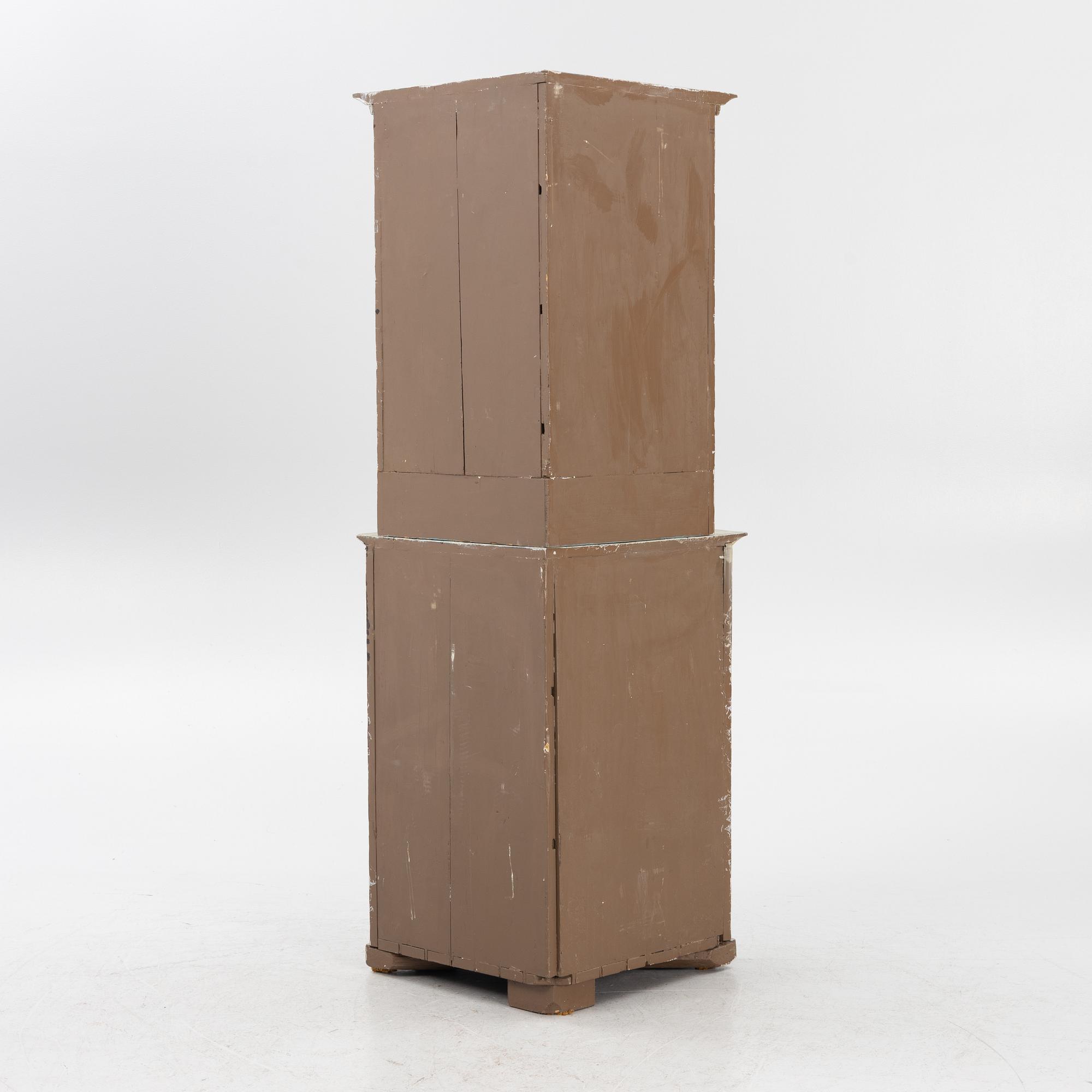 Hörnskåp, 1800-tal.