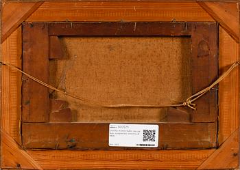 OKÄND KONSTNÄR, olja på duk, ej signerad, omkring år 1900.