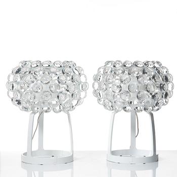 Patricia Urquiola & Eliana Gerotto, bordslampor, ett par, "Caboche Piccola", Foscarini, Italien, efter 2005.