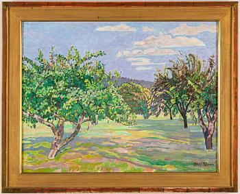 AXEL NILSSON, oil on canvas, signed.