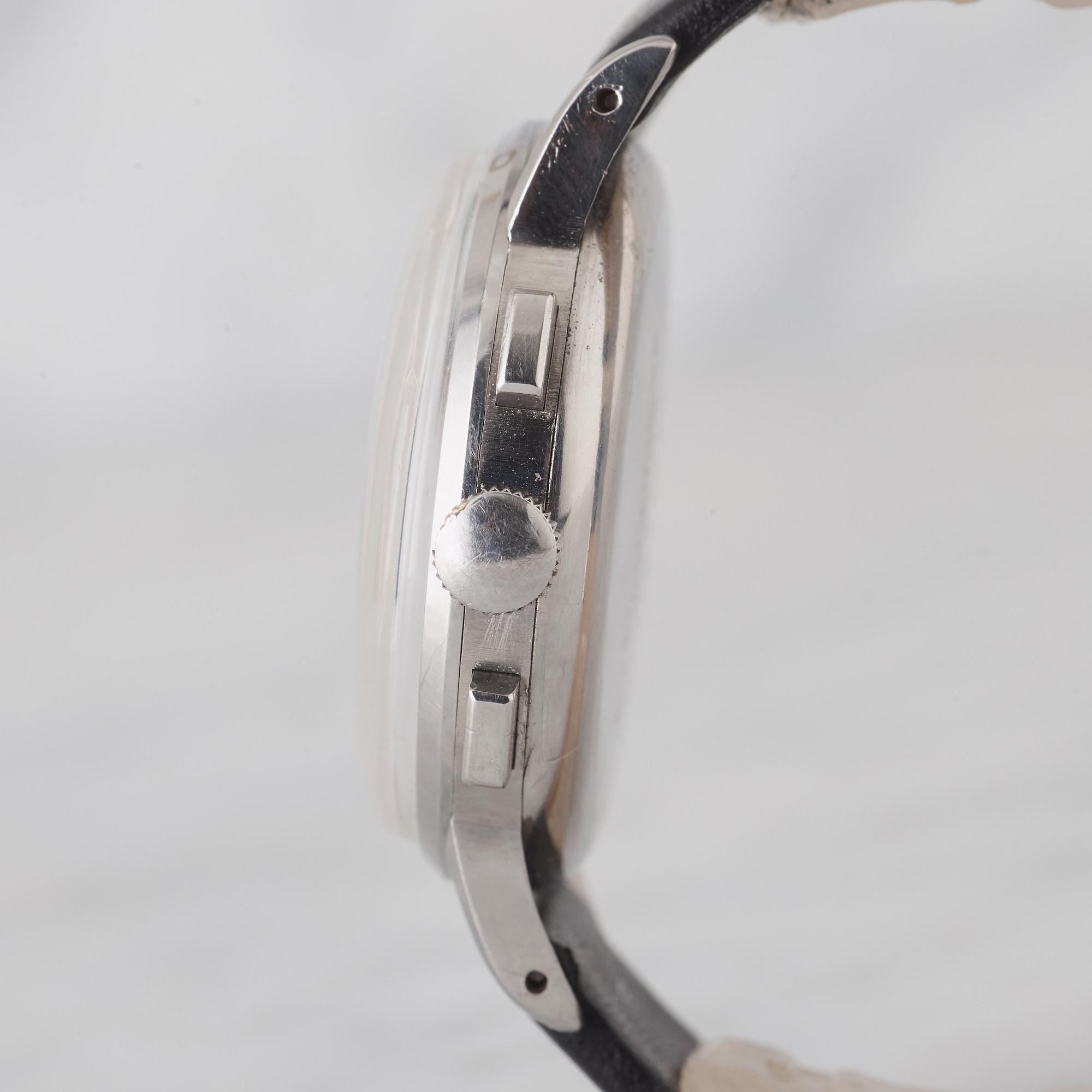 JAEGER, chronograph, wristwatch, 35 mm,