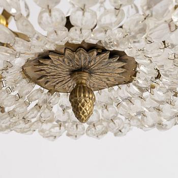 Chandelier, Gustavian style, first half of the 20th century.
