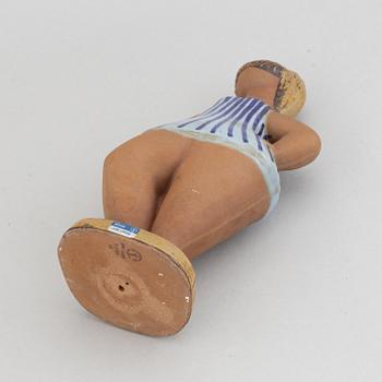 Lisa Larson, a stoneware figurine, 'Dora' from the series 'ABC-flickorna', for Gustavsberg.