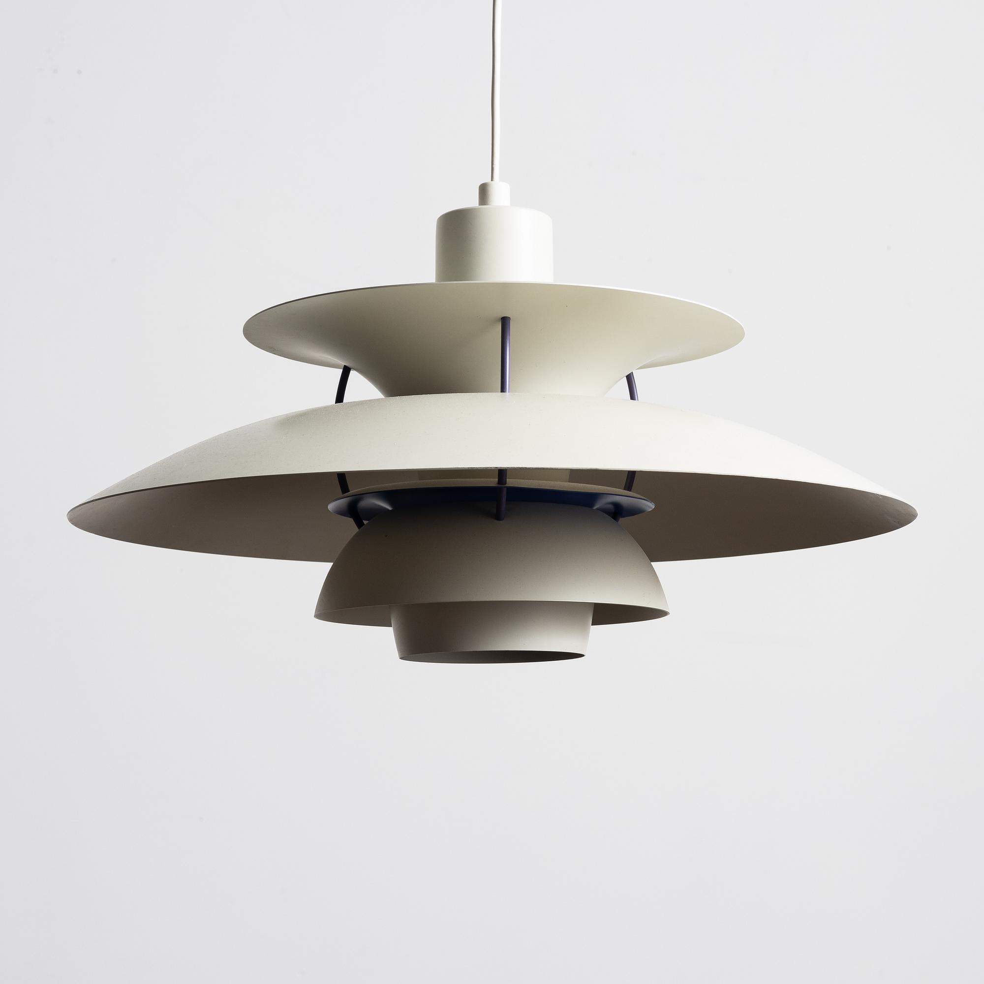 Poul Henningsen, a 'PH 5' pendant lamp, Louis Poulsen, Denmark.